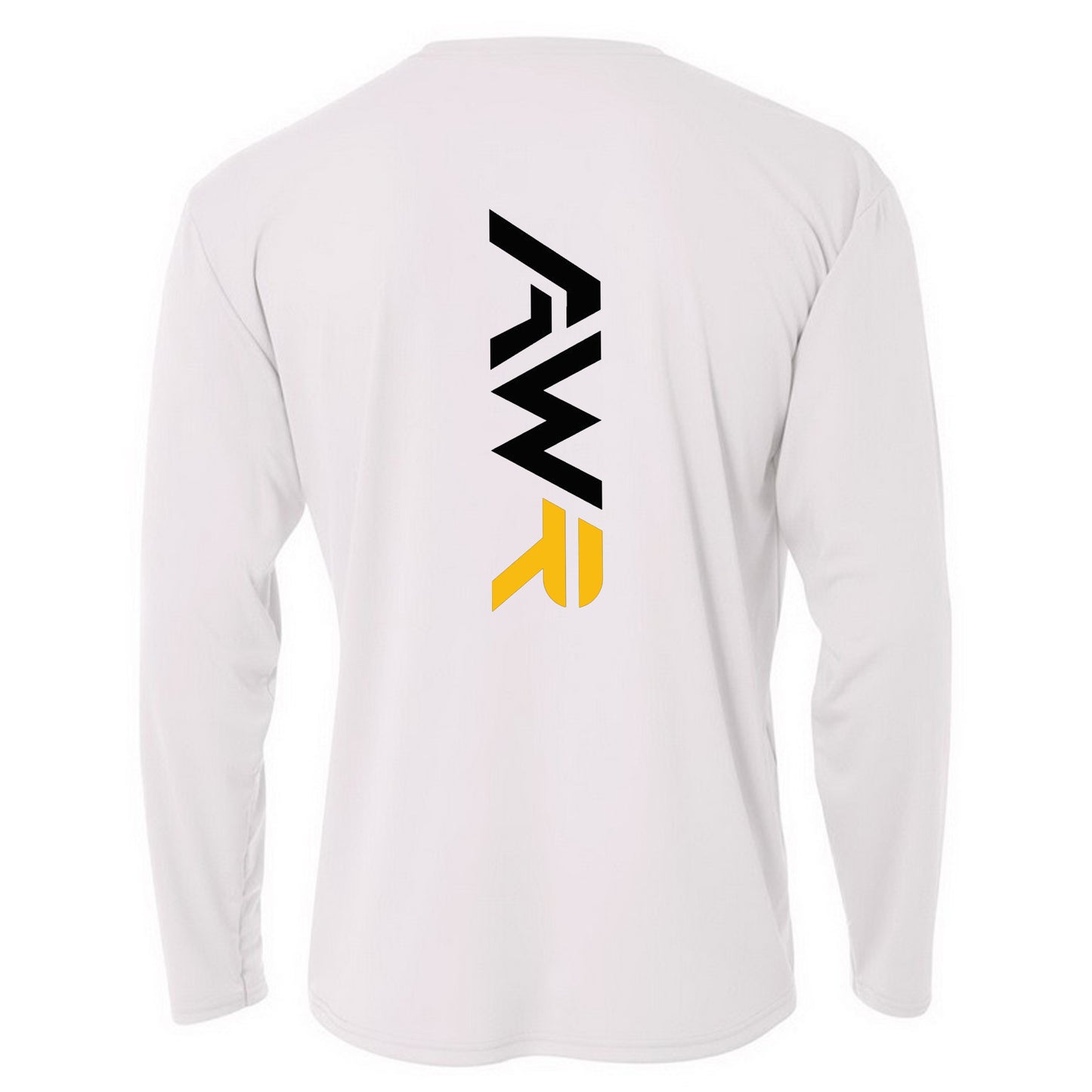 AWR - Long Sleeve Performance Shirt - white/yellow R